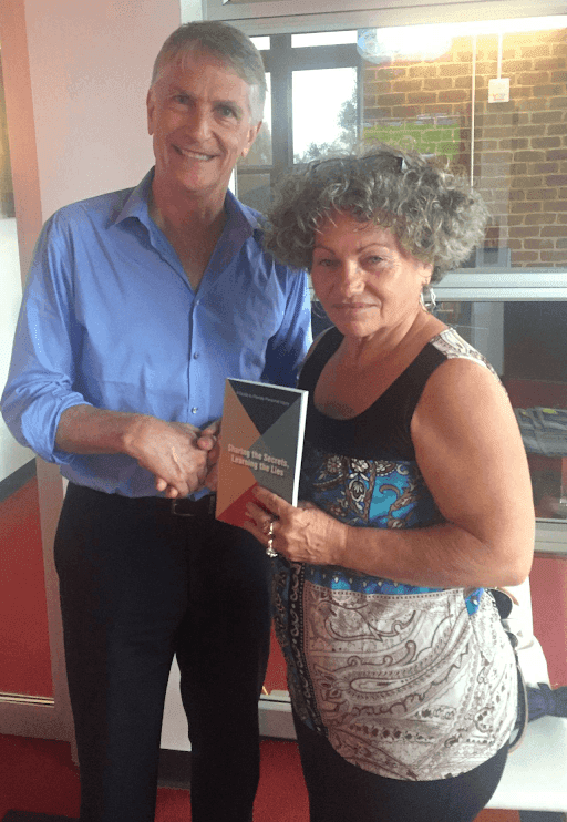 Wade Coye with Book